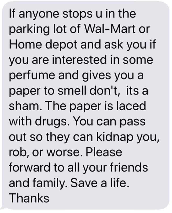 Please read very important information