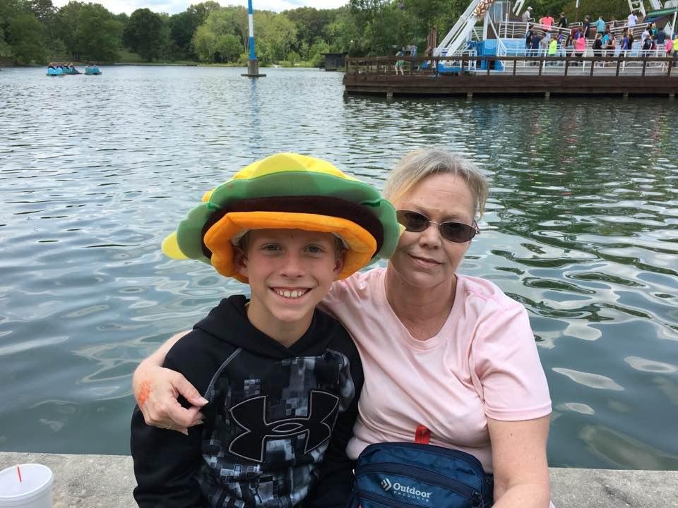 Me and Tanner at school trip at lake Winna had the best time with my little man. He is growing up too much too fast. Love you Tanner do not never forget that. Ma Maw Cindy Della Tinsley
