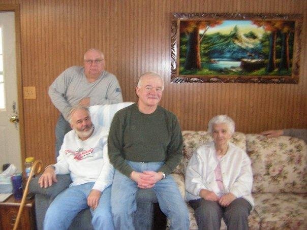 Christmas 2008. One of just a few photos of the 4 of us together.