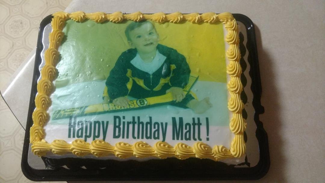 Happy 21st birthday to my son Matthew!!!
You've come a long way, LOVE Mom