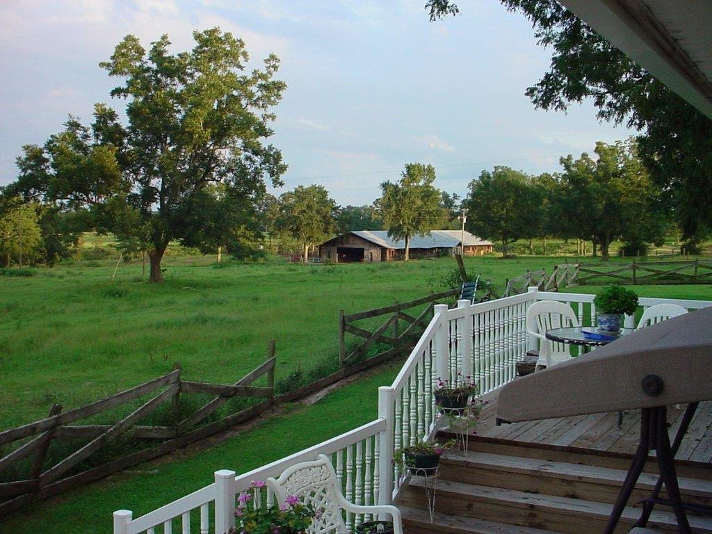 View of the Stables from the back porch.