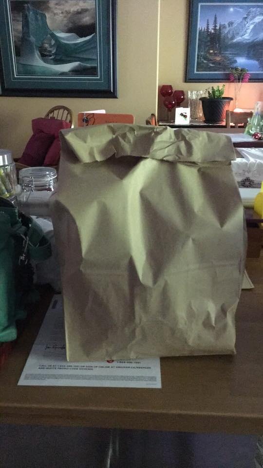 Dennis's bag of medication