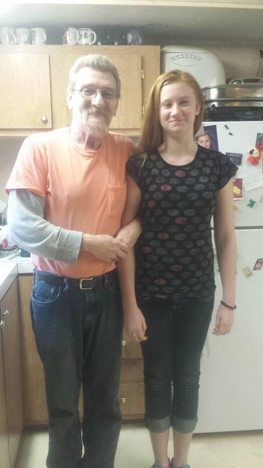 Me and my 11 year old granddaughter Dalyn Trail and yes I said 11.