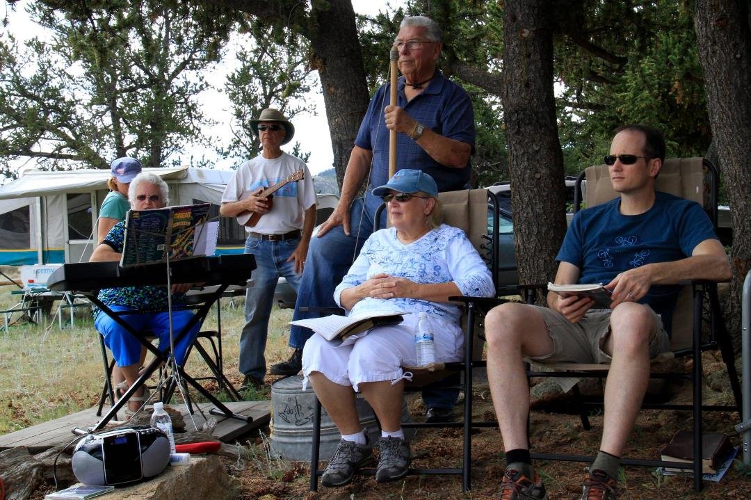 Ann Maxwell's album, church campout 2013