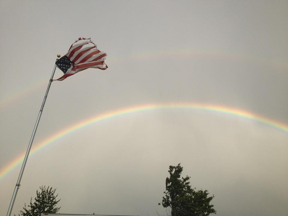 Today after the storm!