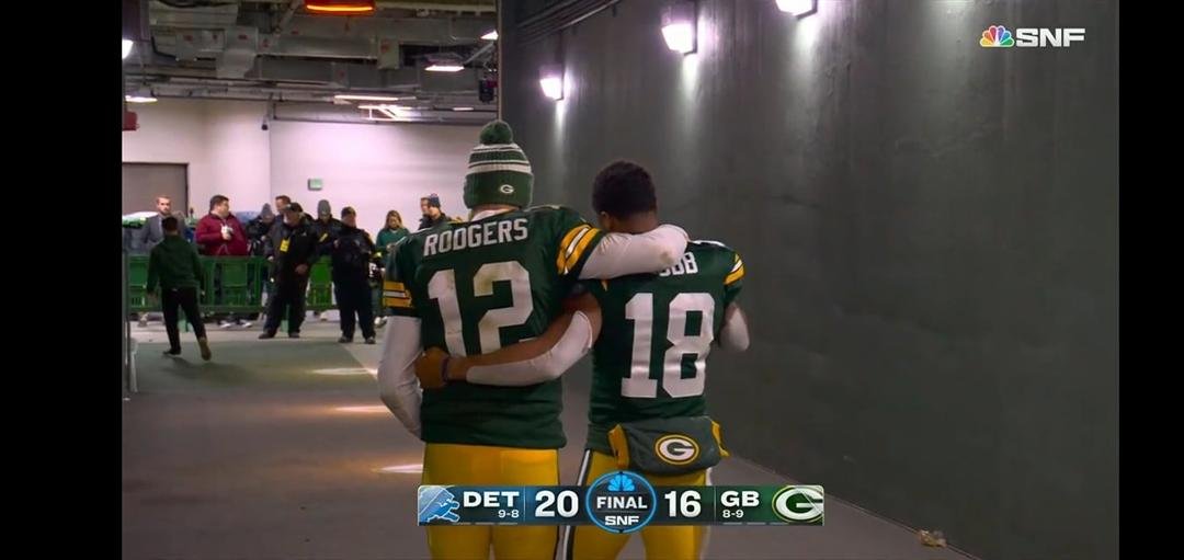 It obviously wasn't their BEST game....but I still love 'em.....GOPACKGO......