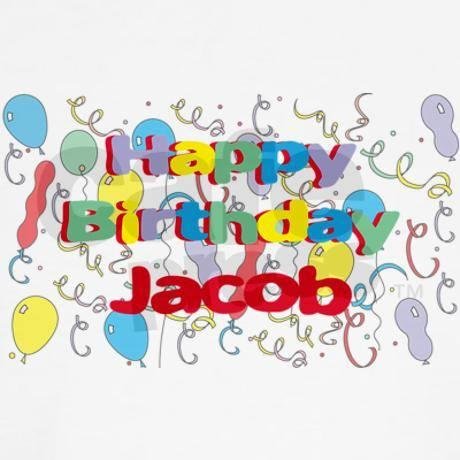 "HAPPY BIRTHDAY" to our 13 year old Grandson : Jacob