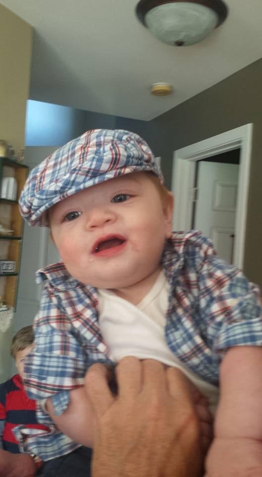 Me and baby Bruan about to head out and go for a drive in our sporty convertible. Well be wearing fashionable scarves as well as the beret tipped at a jaunty angle.
