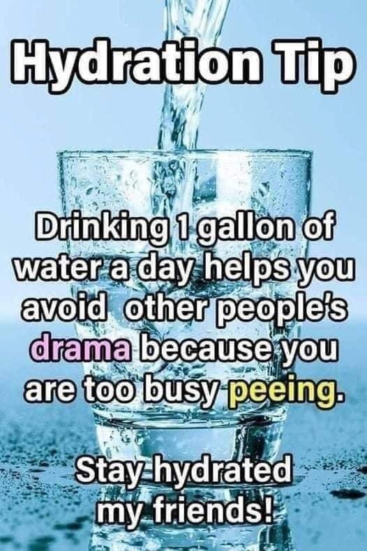 Stay Hydrated All