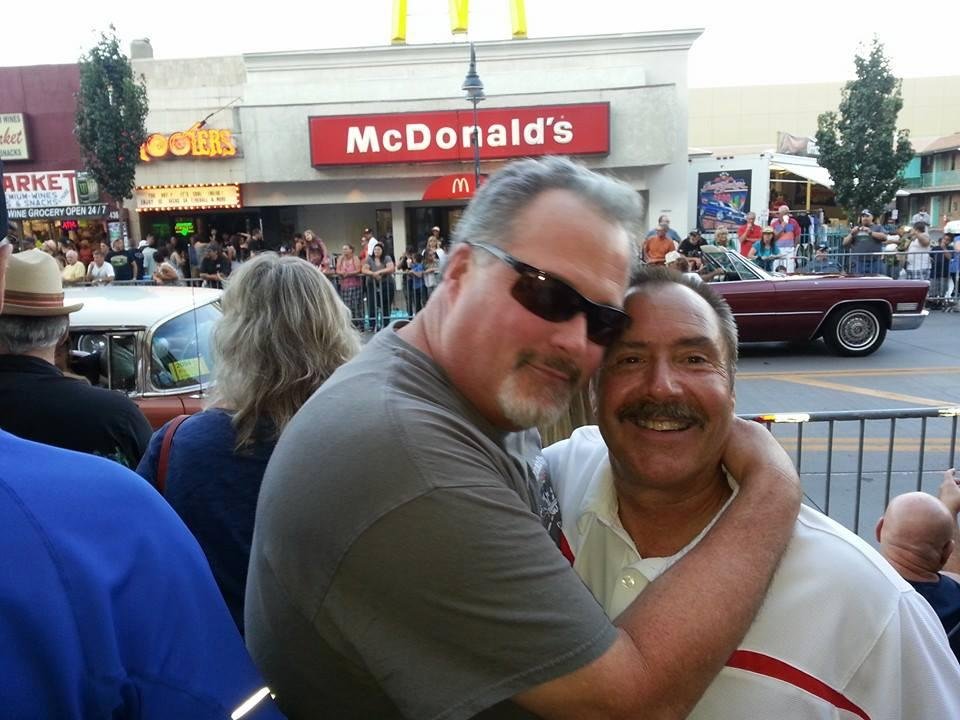 My brother and his best friend at Hot August's Nights.