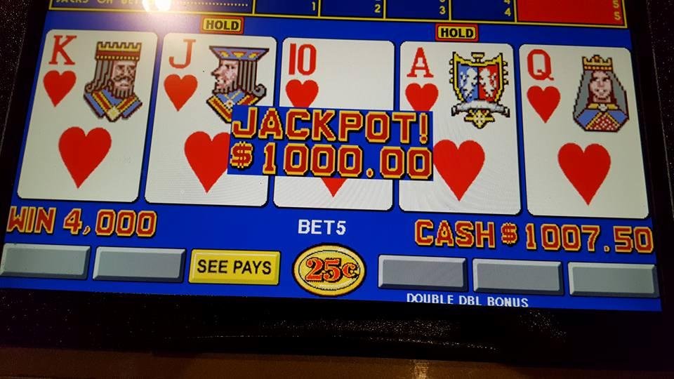 Woohooo! Haven't gotten a Royal Flush in a few years!