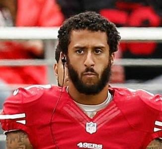 * As the French wisely say, 'Cherchez la femme', look for the woman.
The Real Story On Why An NFL Quarterback Refused To Stand For The National Anthem
Kaepermick 3
San Francisco 49er's quarterback Colin Kaepernick, pi