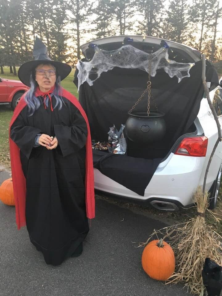 Peggy at our Trunk or Treat!