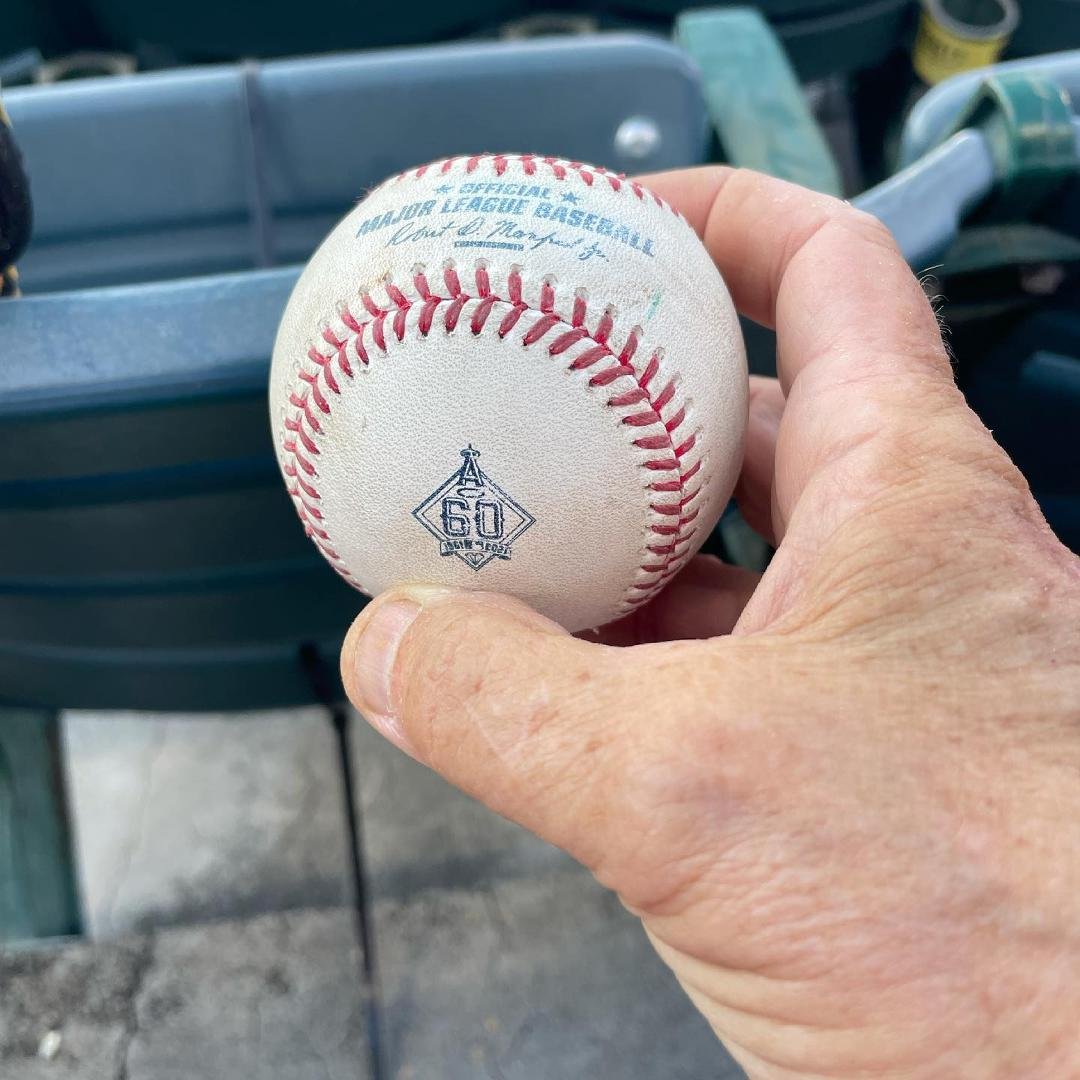 Foul ball off Ohtani.