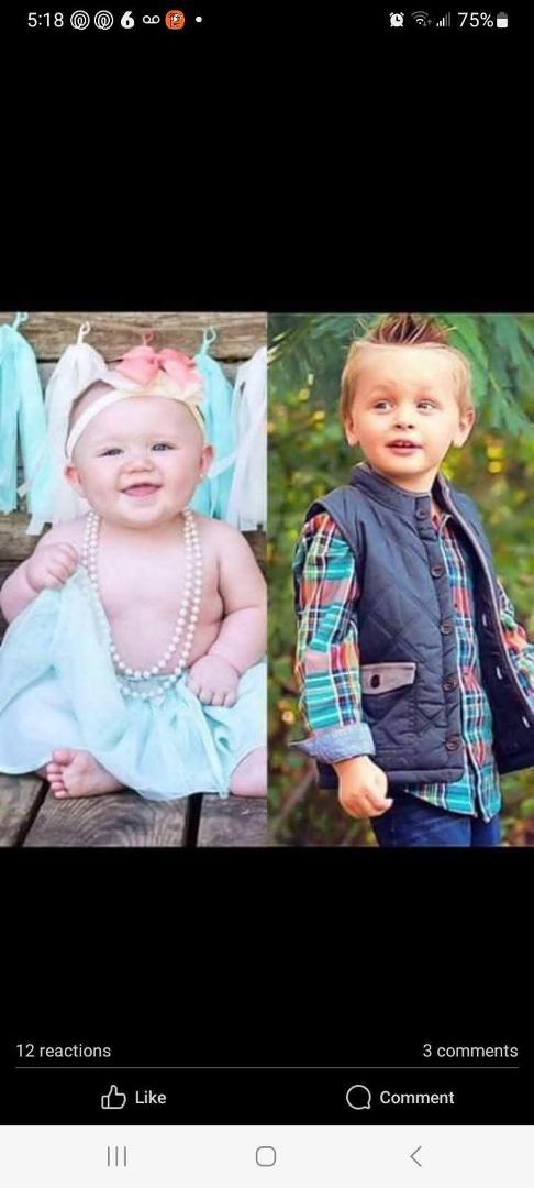 Love this picture of my chunky birthday girl. And love this picture of that handsome little man there too