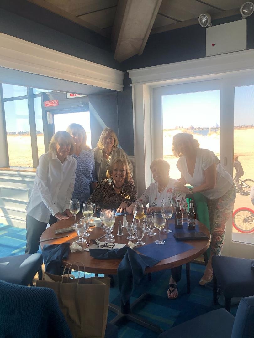 Wonderful lunch with our winter girls