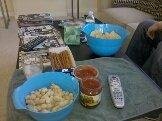 Superbowl spread.   (Pretty sad!)   Washington's DC blizzard special!