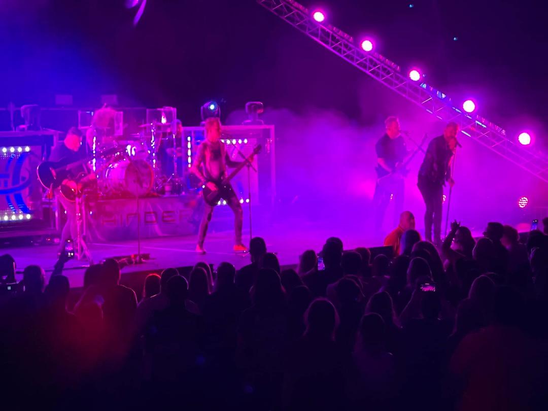 Hinder is in Ogden tonight. Only Joe could figure out a way to get arrested at a concert where the proceeds go to charity for kids. Fortunately, he used his smooth talk to be allowed to return to the event.