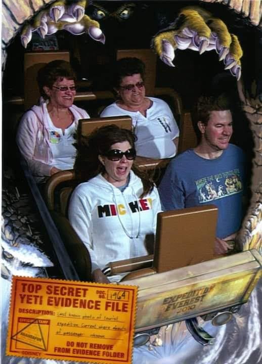Surprise horror ride... Sister Lee Shirland states it's a fun ride for kids!! LIAR....