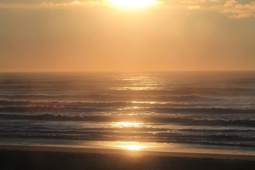The Ocean at the Atlantic Club on the Last day of our work.