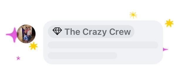 With Aunty Acid – I just earned their The Crazy Crew badge!🎉