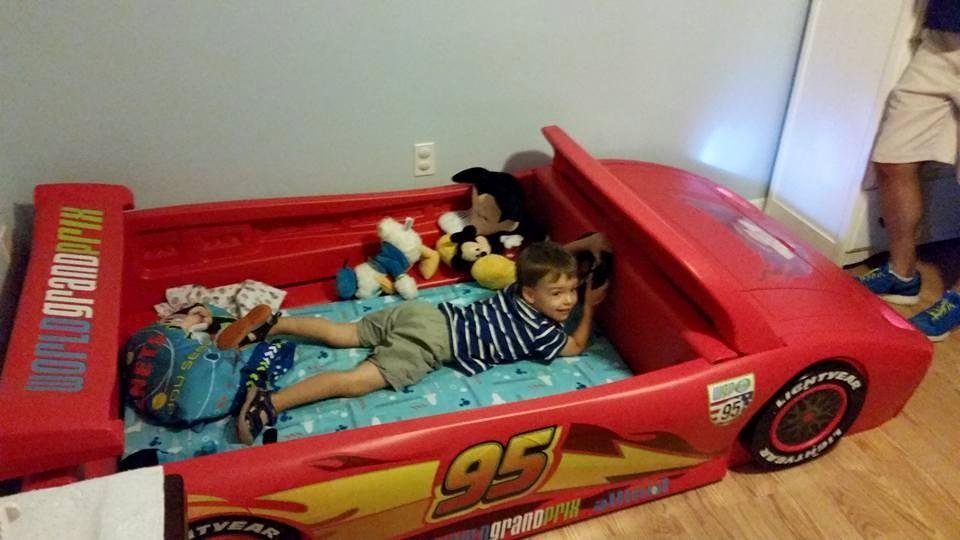 Reid's new bed