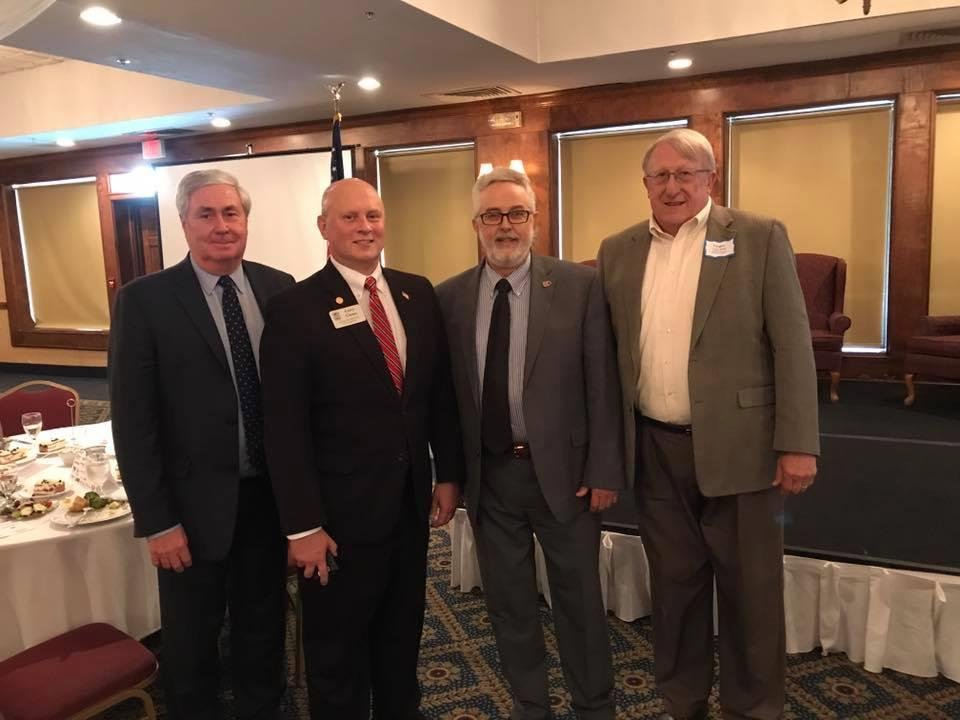 Legislative luncheon at Bay Valley today with County Executive Jim Barcia, Rep. Gary Glenn,
County Commissioner Michael Duranczyk.