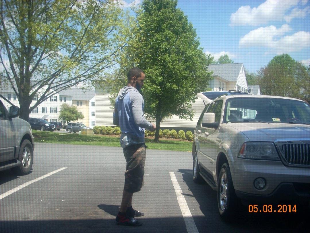 This is the kind of trash you get at Woodscape! When I told him if I wanted to look at his ass that I would look at his head, he couldn't come up with a remark!! Dumb ass is right outside our window!!