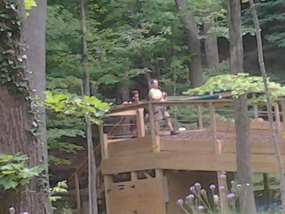 The boys really had fun at go ape!!!