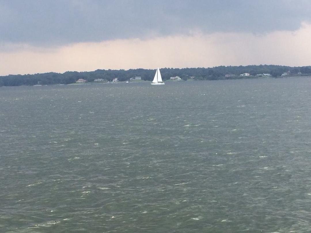 A storm is brewing on Solomons Island