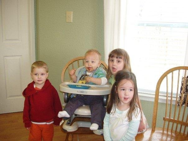 4 of the 5 on Sammy's 1st birthday