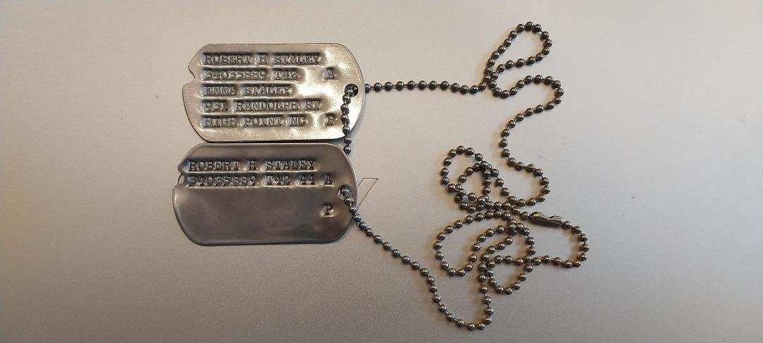 Dad's Dog Tags! ❤️