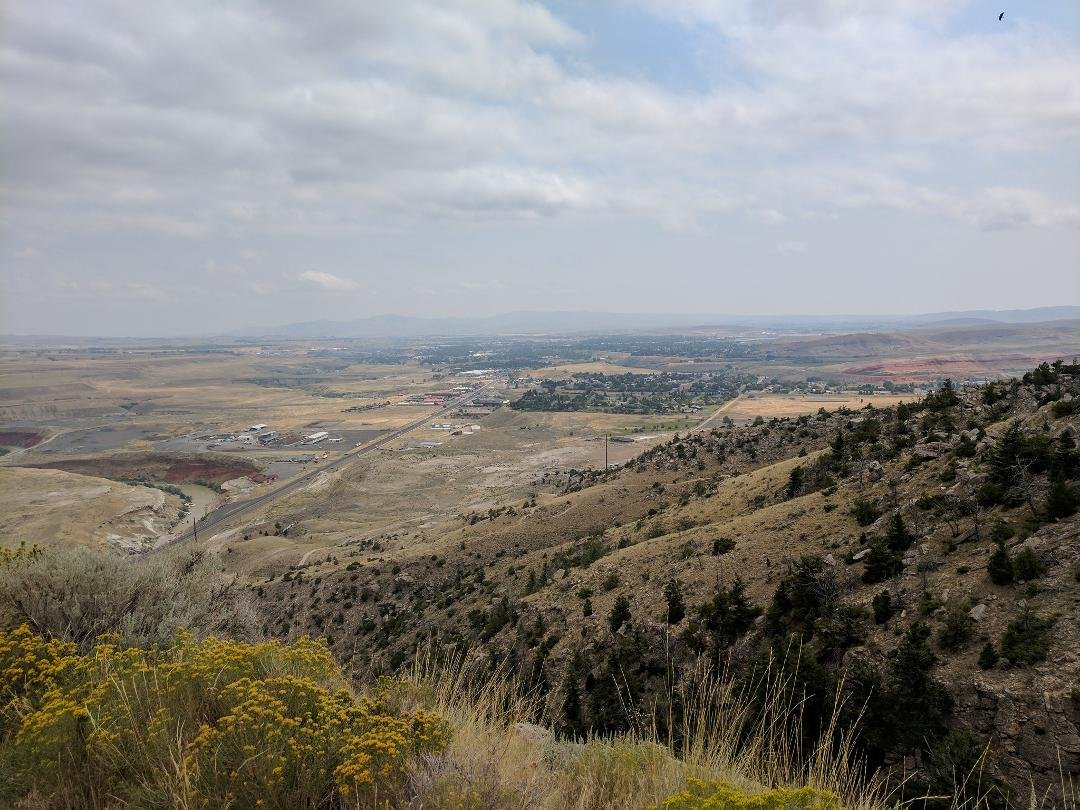 On spirit Mtn over looking Cody
