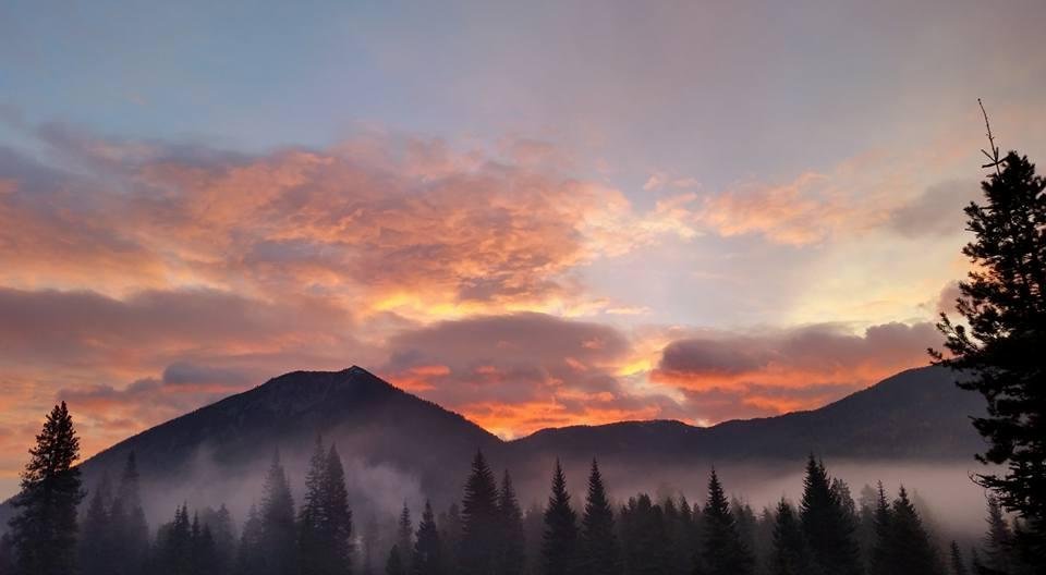 Sunrise at Goose Prairie