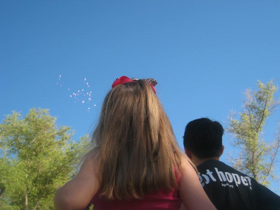 Aimee Johnson's album, Belles Balloon Release 5/12/2012