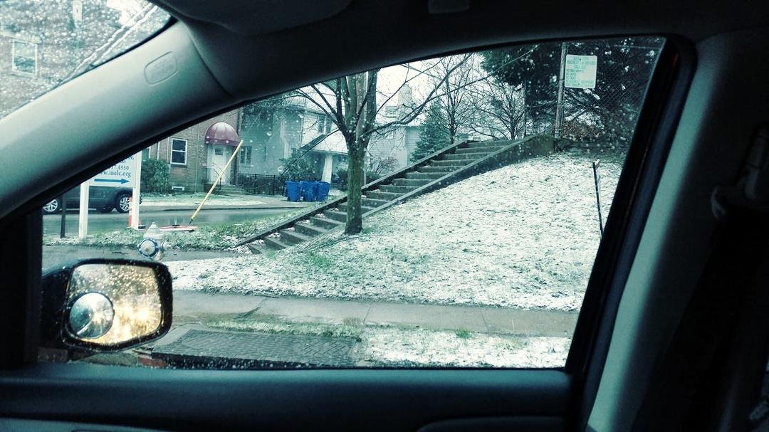 Snow again