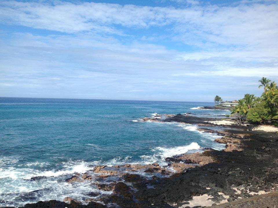 Views from our lanai at low tide.