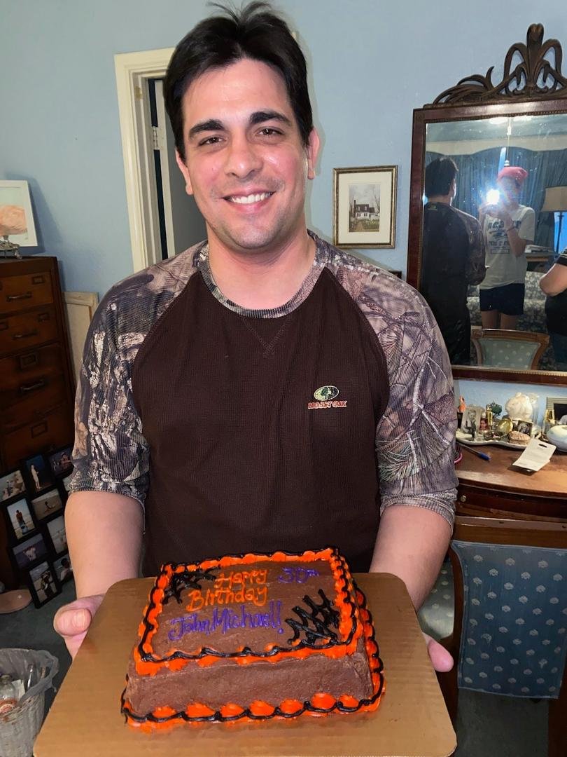 John Michael on his recent birthday