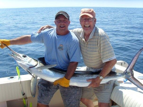 Brad and Ed with Ed's Catch