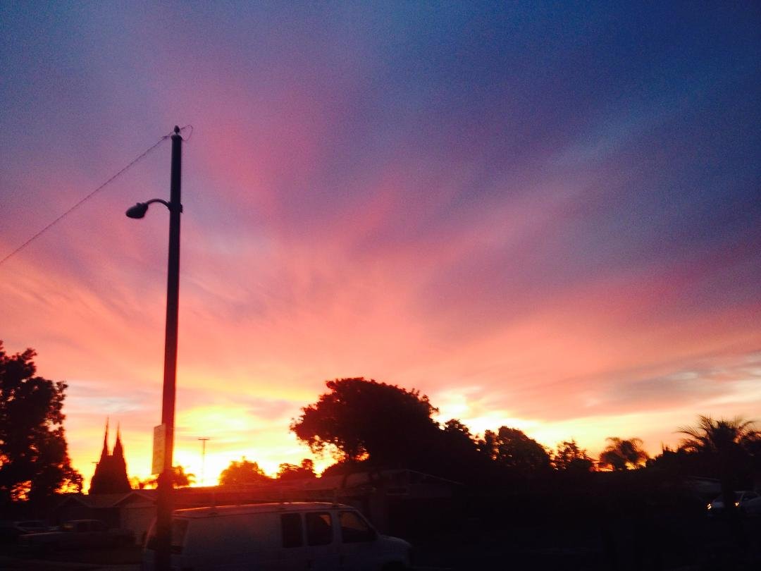 Another beautiful sunrise in CA.