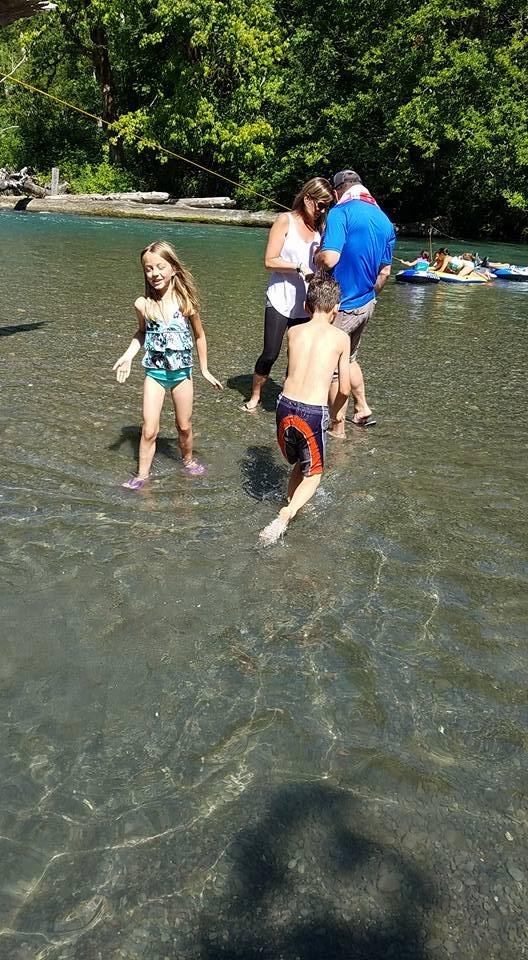 Spending family time