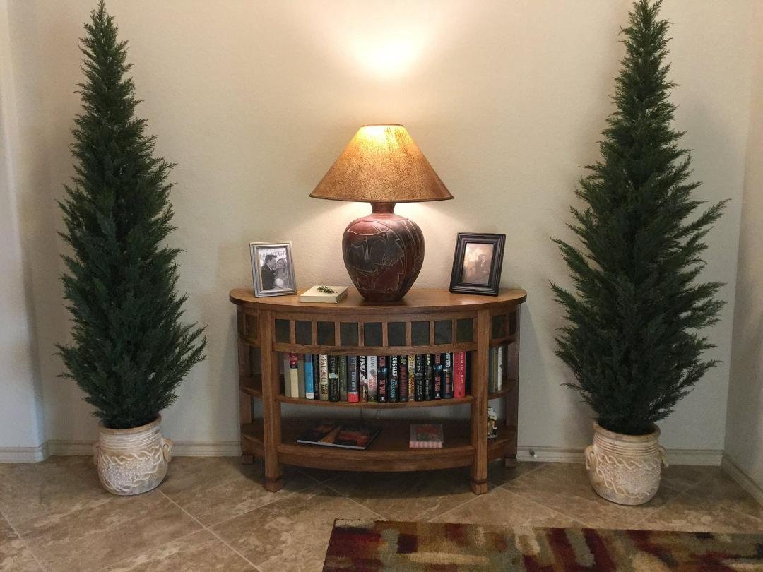 Entryway, Texas house.