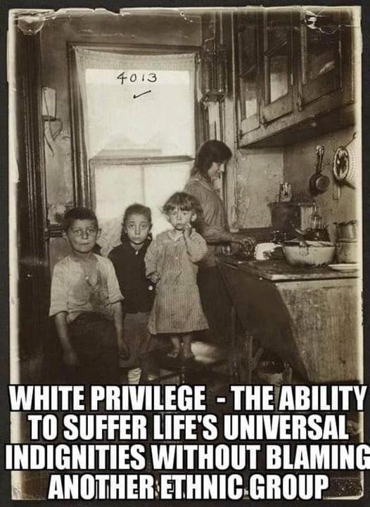 At last an explanation of White Privilege