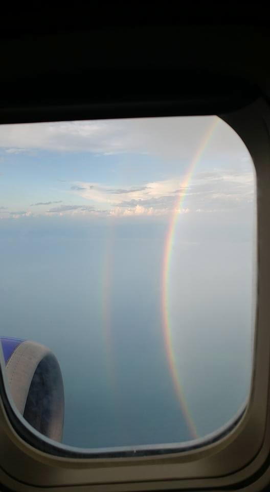 A sign of a good landing