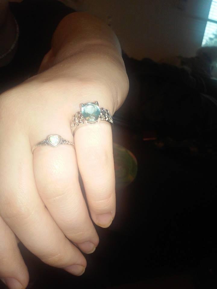 My daughter's ring and it's beautiful.