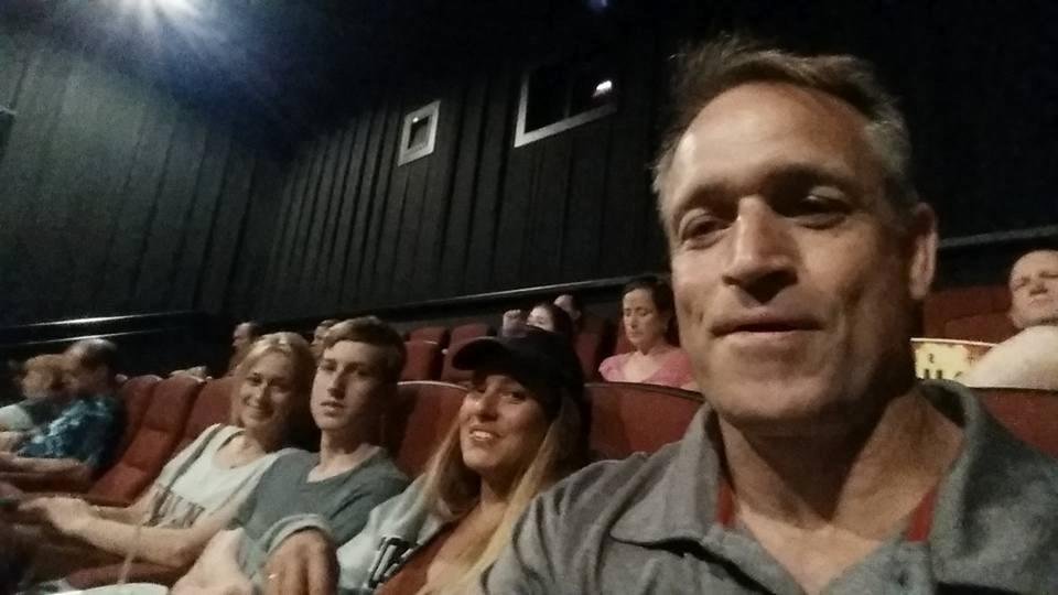 The fam at the movies...as isual Fsrrett is just overwhelmed with joy!!!
Butvhey the movie was great!