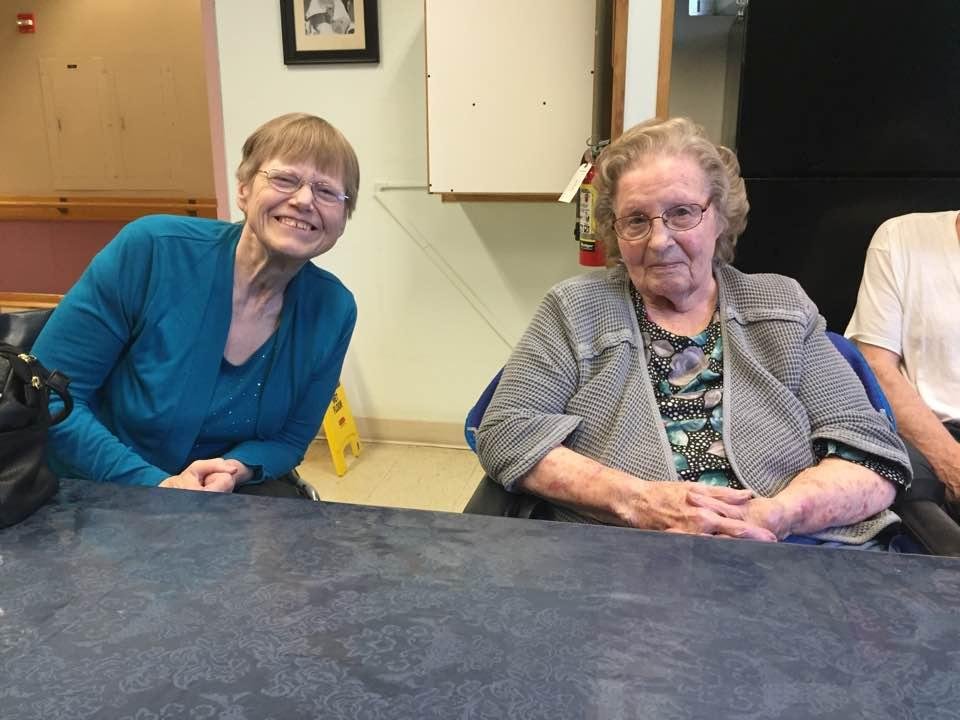 My mom's 97th birthday today.