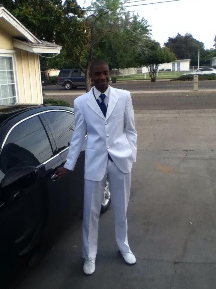 My nephew Dionne on his prom night