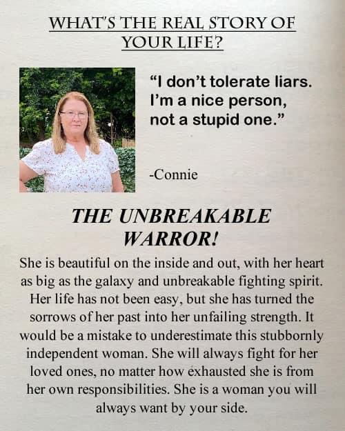 Awe…., obviously I like this version of me. lol