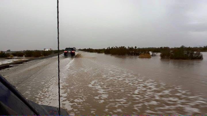 Stuck in Blythe of all places. Flash floods. The 10fwy lake. And 10 fwy bridge collapse in coachella valley plus lanes washed away in Indio. 10 closed to the AZ border. What a mess. No idea when the 10 will reopen.